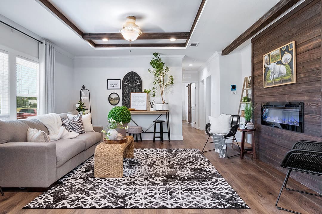 The sedona interior home features