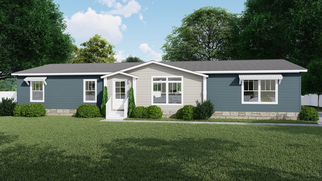 The versace hero, elevation, and exterior home features