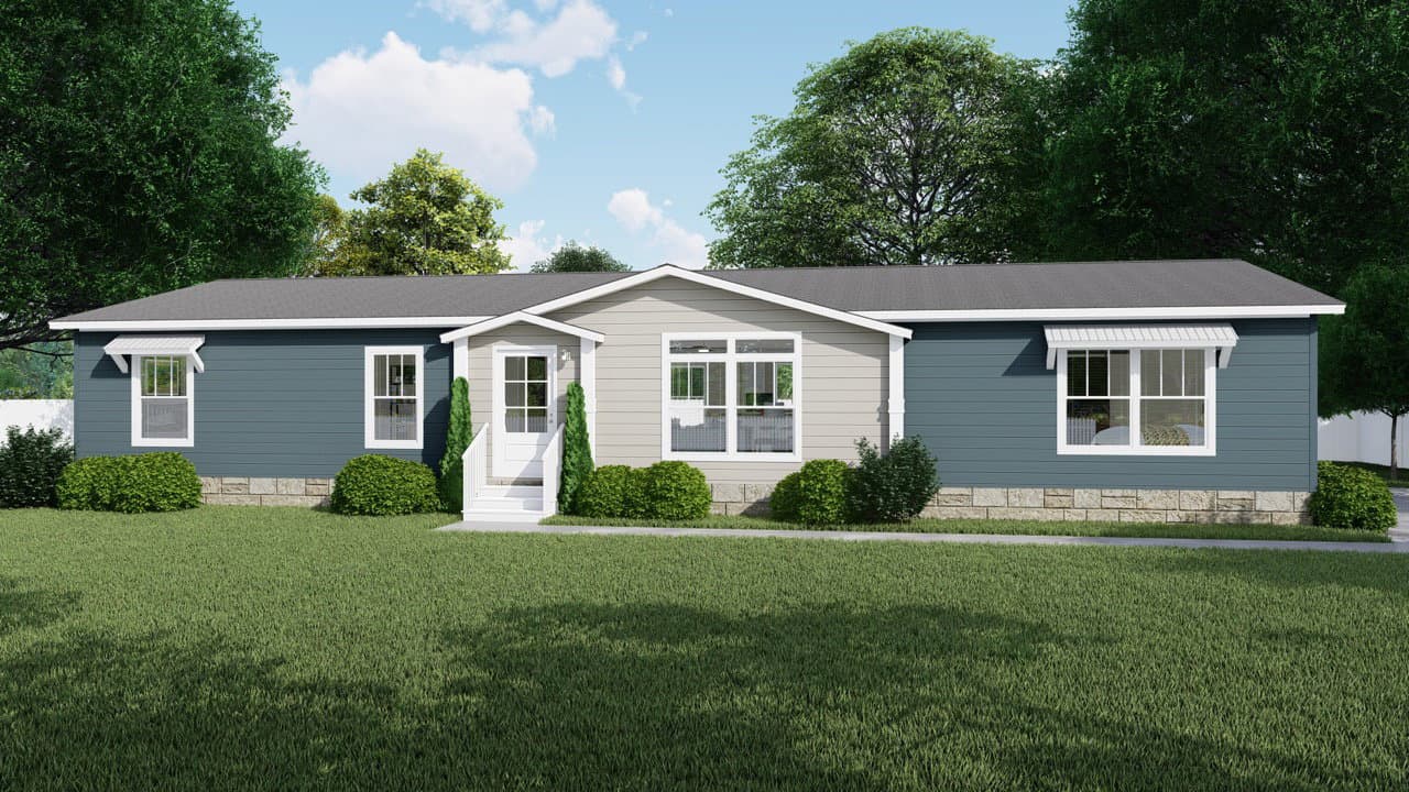 The versace hero, elevation, and exterior home features