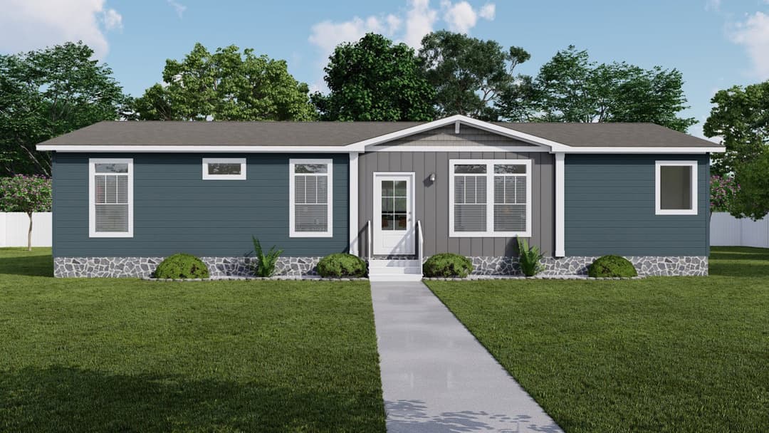 The durango elevation and exterior home features