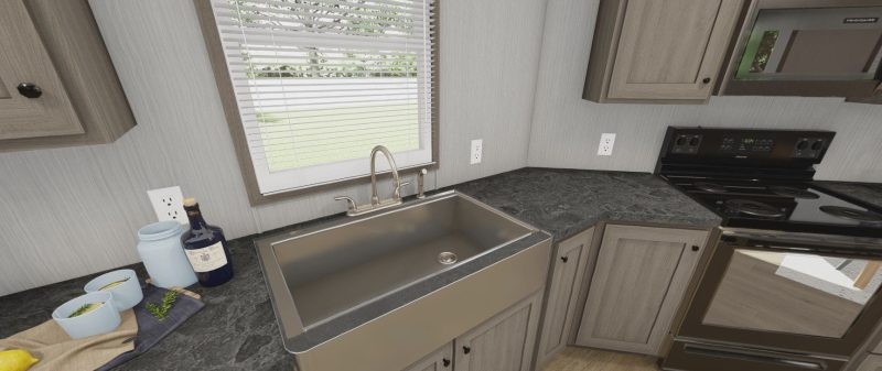 farmhouse sink