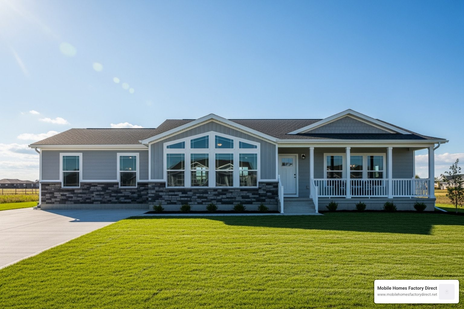 Triple wide homes